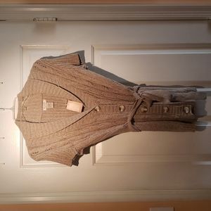 Arizona oatmeal heather colored sweater